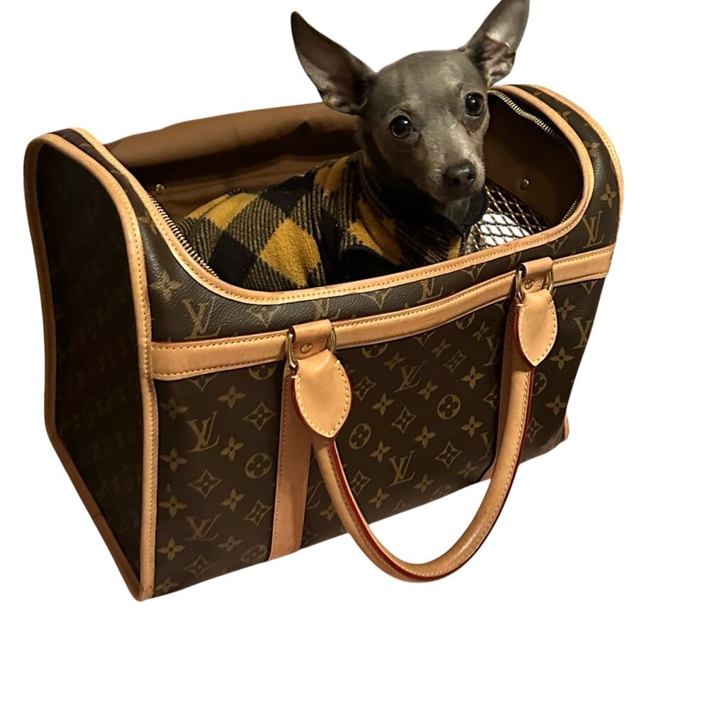 Louis Vuitton Monogram Dog Carrier